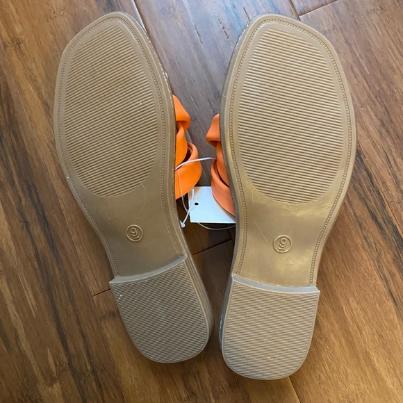NWT Orange Sandals - Picture 4 of 5